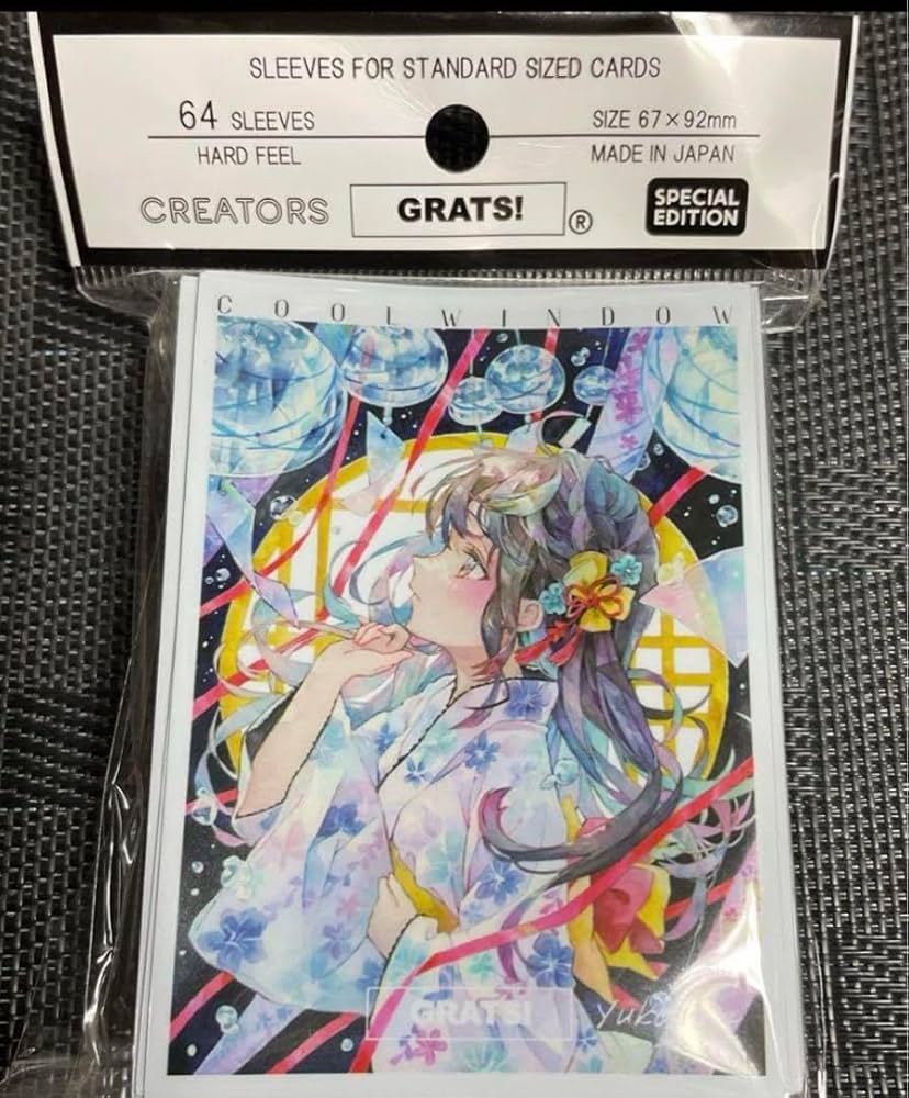 Amazon.co.jp: grats スリーブ COOL WINDOW ゆこりん 優子鈴